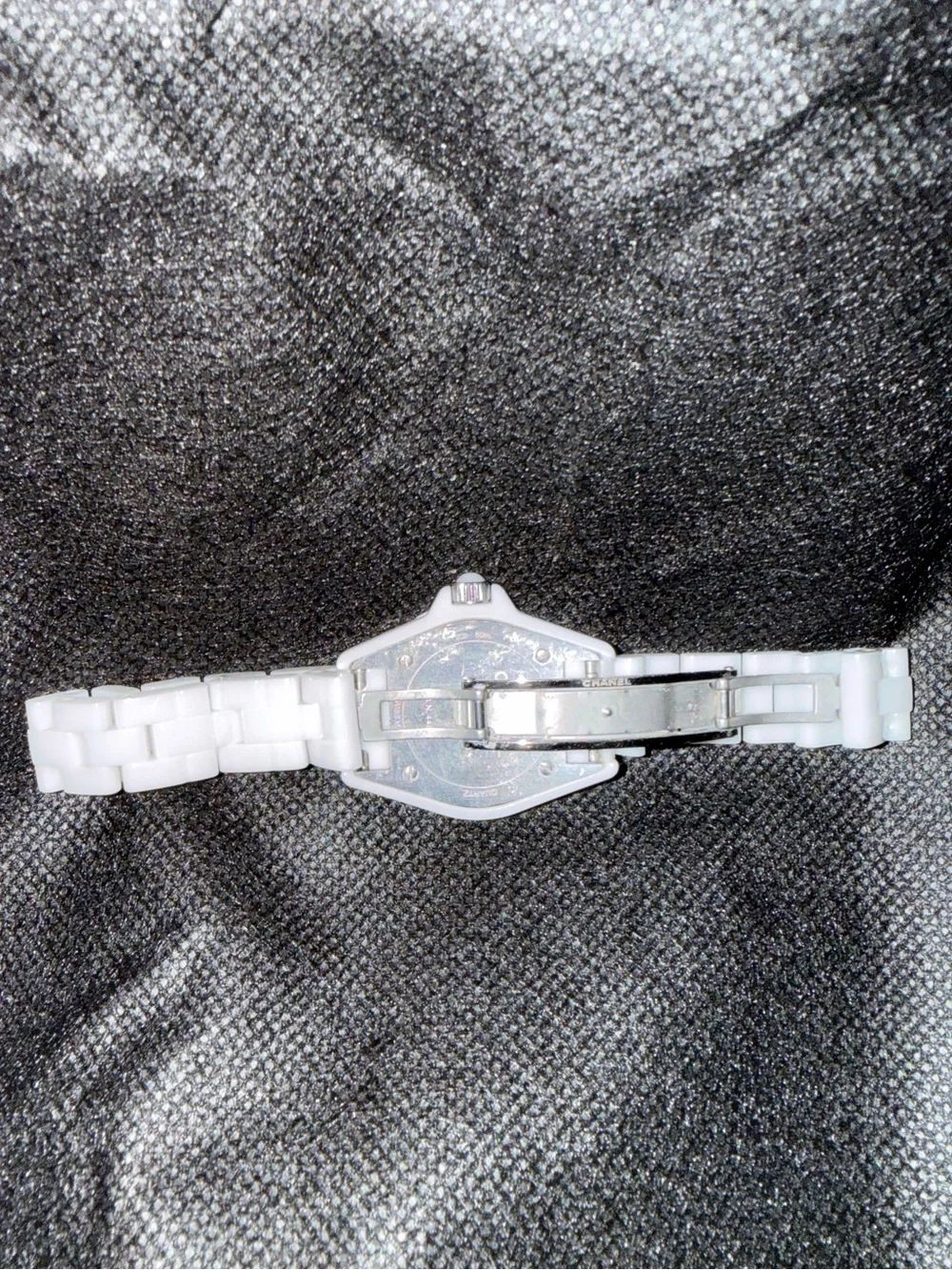 Chanel ceramic diamond faced